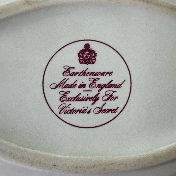 2/$15🔥🌞Vintage Victoria Secret Floral Oval Ceramic Dish - Picture 4 of 7